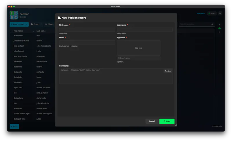 Data Maker screenshot 15
