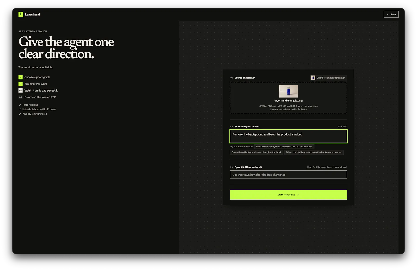 Layerhand screenshot 6