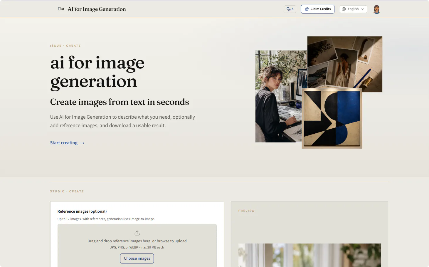 AI for Image Generation logo