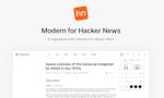Modern for Hacker News image