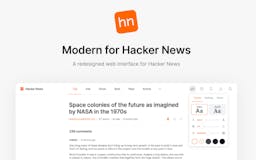 Modern for Hacker News media 1