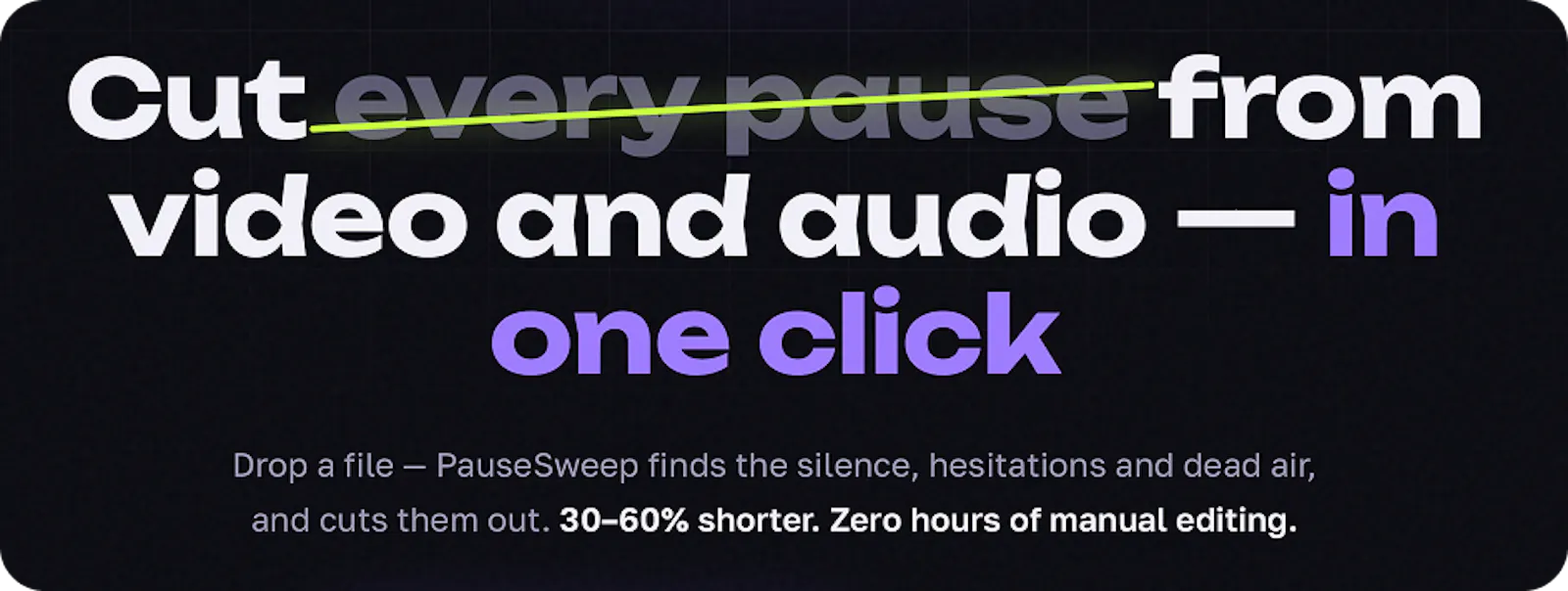 PauseSweep screenshot 1