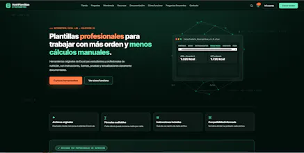 NUTRIMETRÍA --- Herramientas de excel gallery image