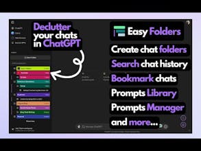 Easy Folders for ChatGPT & Claude gallery image