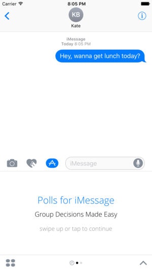 Polls for iMessage 2.0 gallery image