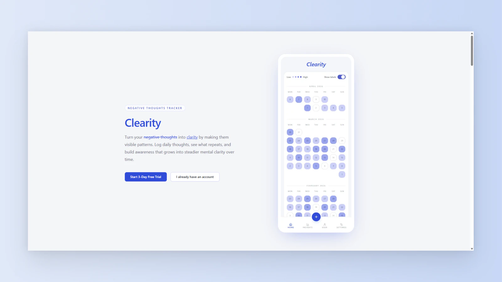 Clearity screenshot 1