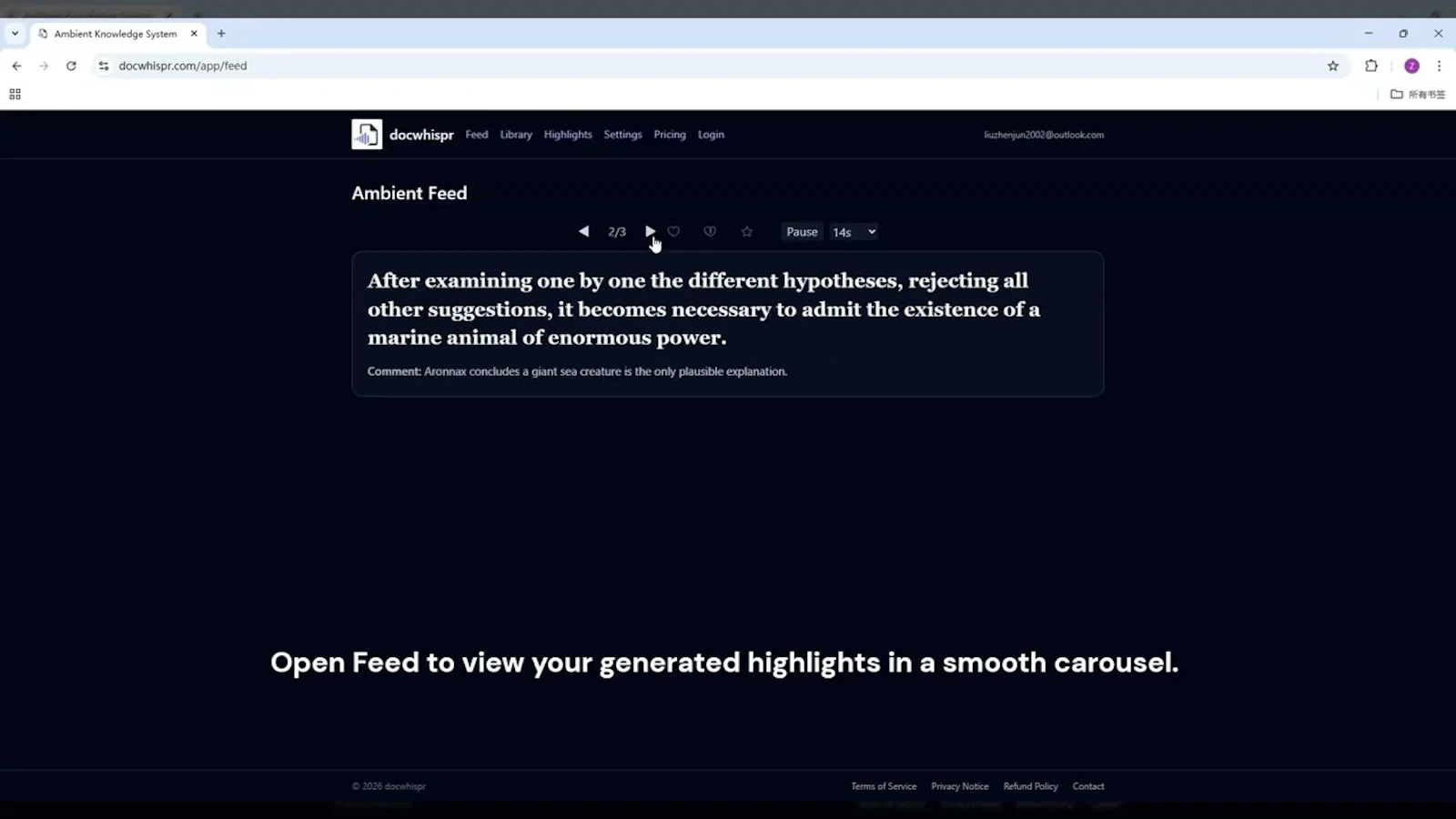 docwhispr screenshot 1 (video preview)