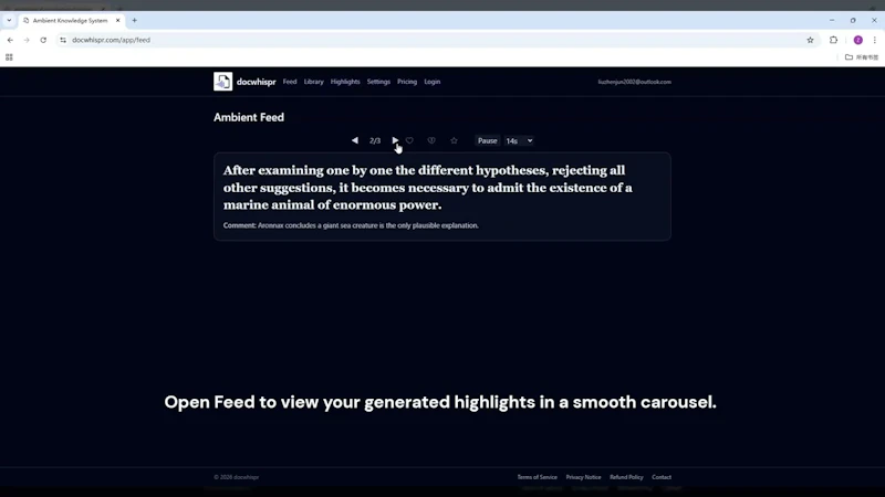 docwhispr screenshot 1 (video preview)