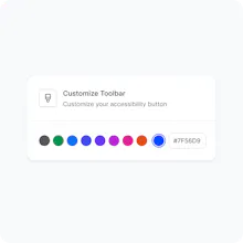 OneTap - Wordpress Accessibility Plugin gallery image