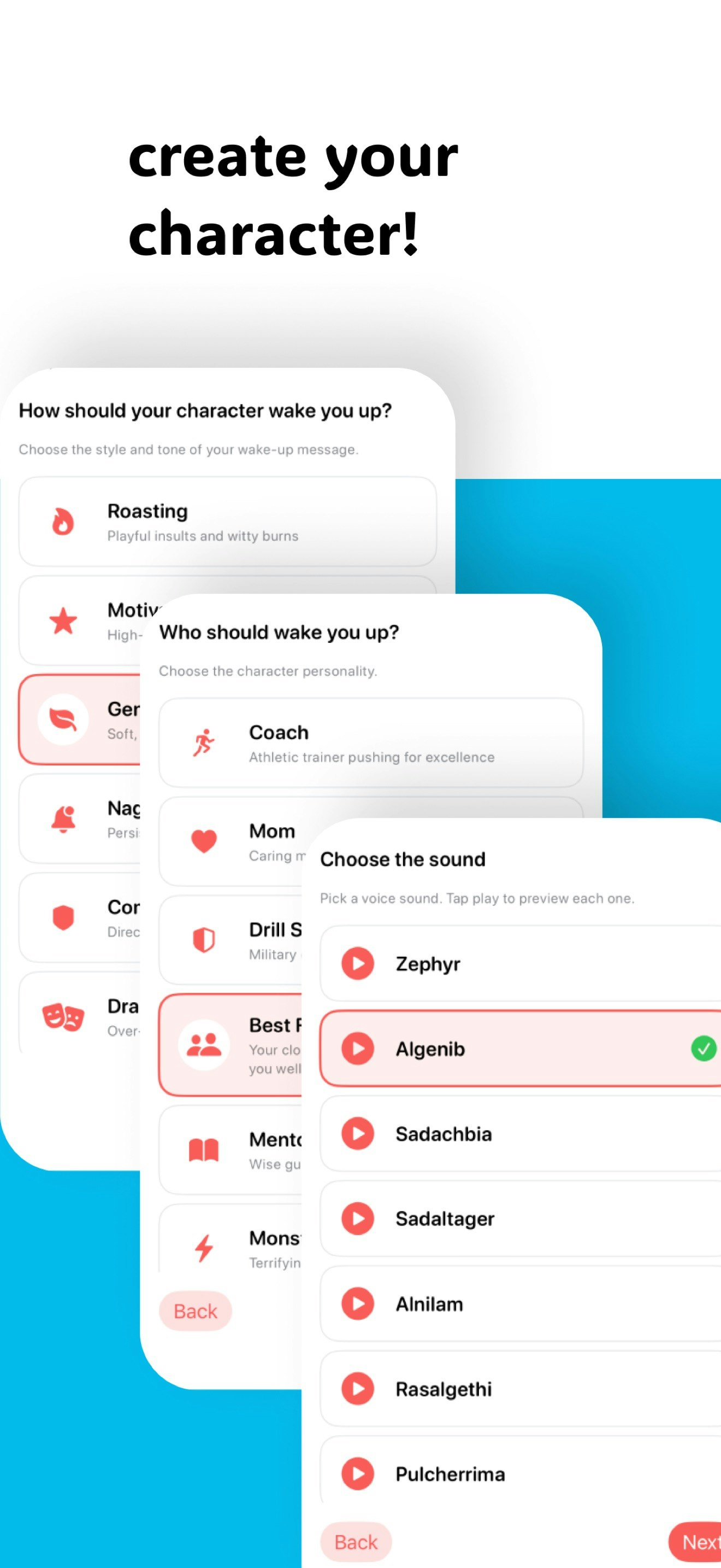 Nag Alarm AI - Screenshot 4 showing product features and functionality