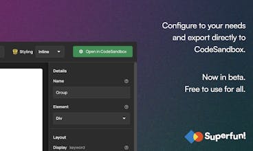 Superfun! - Figma to Code for free! gallery image