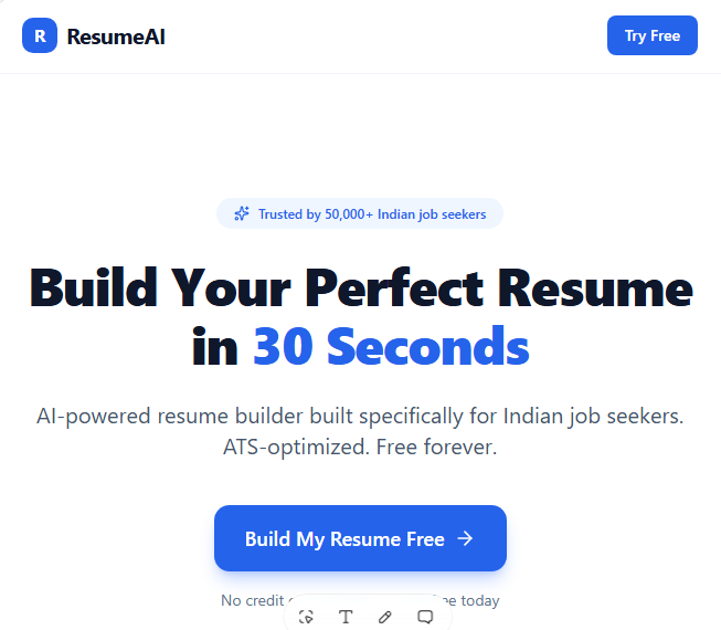 Resume AI gallery image