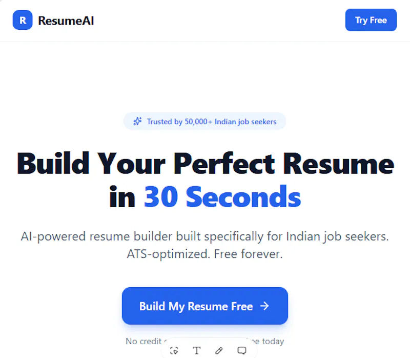 Resume AI screenshot 1
