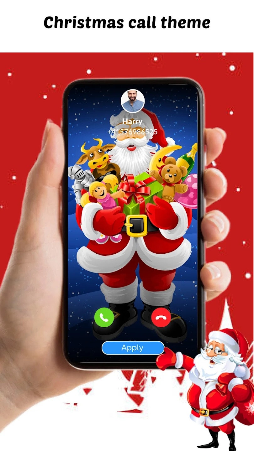 Mídia 1 de Tema de chamada de Papai Noel de verdade