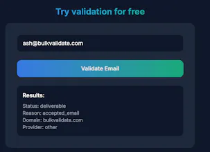Bulk Validate gallery image