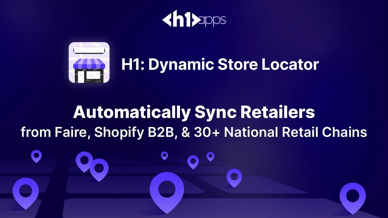 Shopify Dynamic Store Locator gallery image