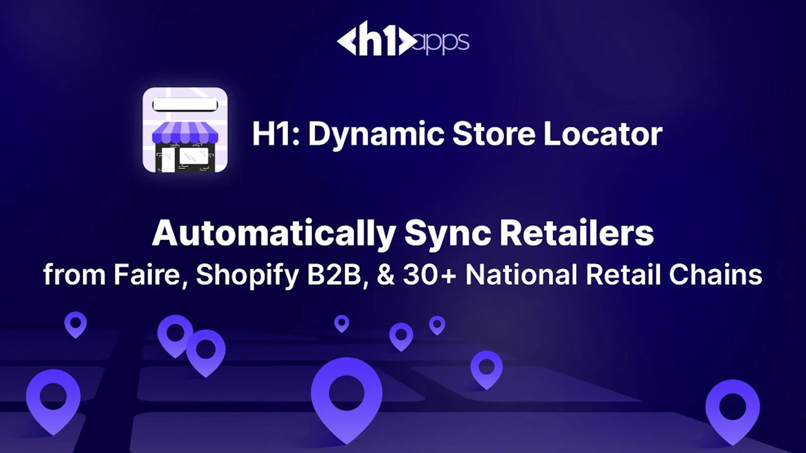 Shopify Dynamic Store Locator screenshot 1 (video preview)
