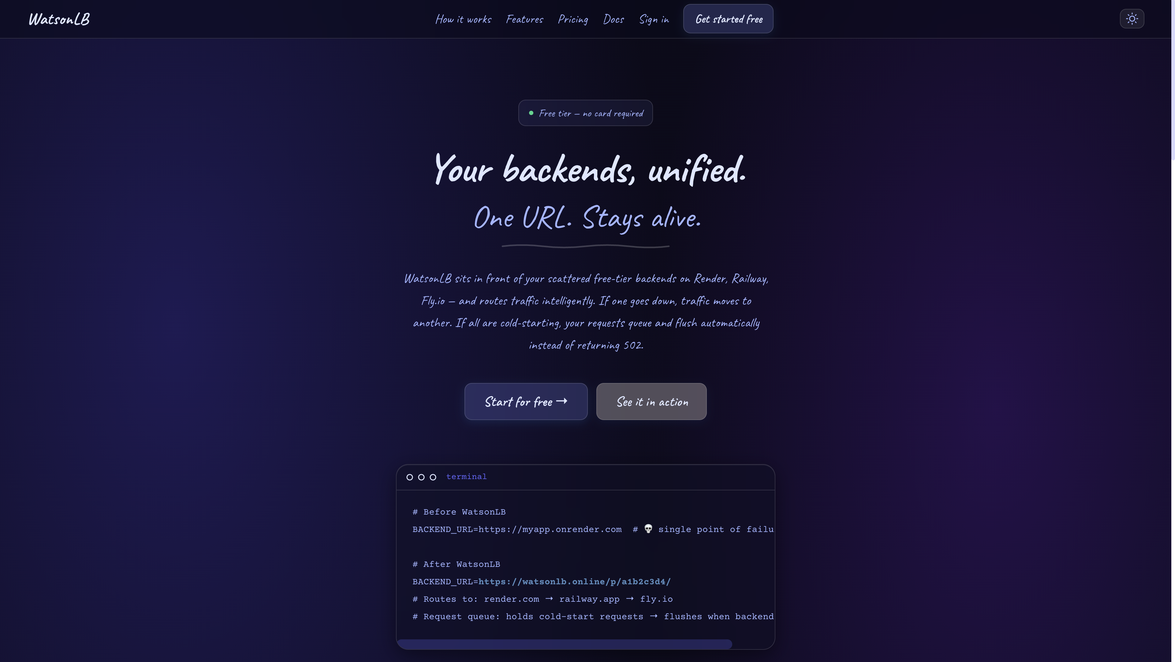 Multi Backend Load Balancer gallery image