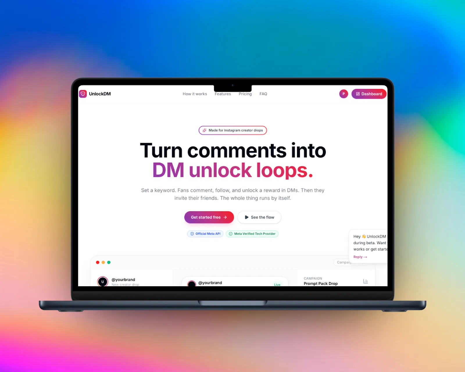 UnlockDM screenshot 1