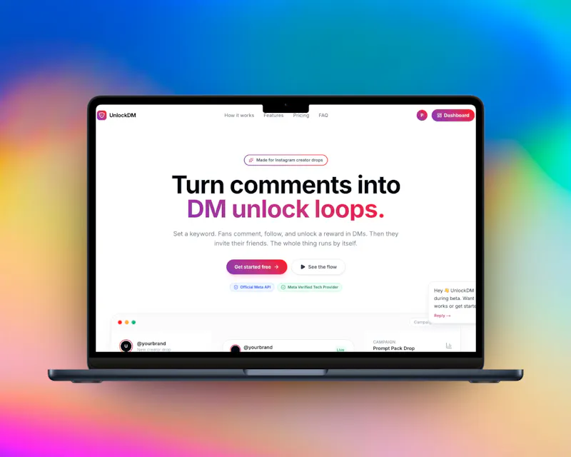 UnlockDM screenshot 1