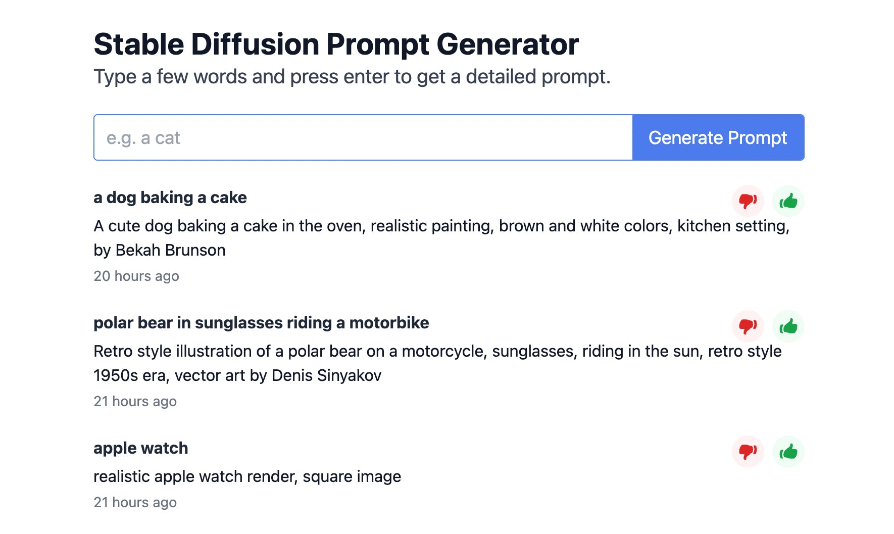 Stable Diffusion Prompt Generator media 1