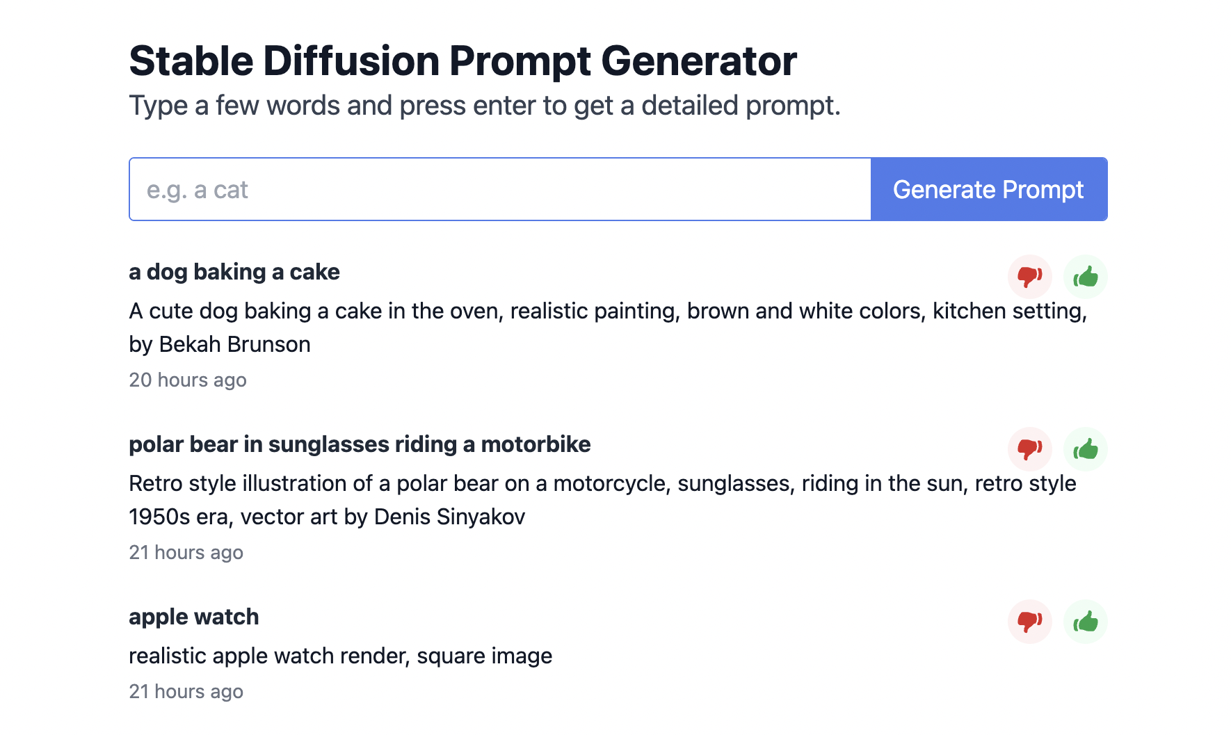 Stabiler Diffusions -Eingabeaufforderung Generator media 1