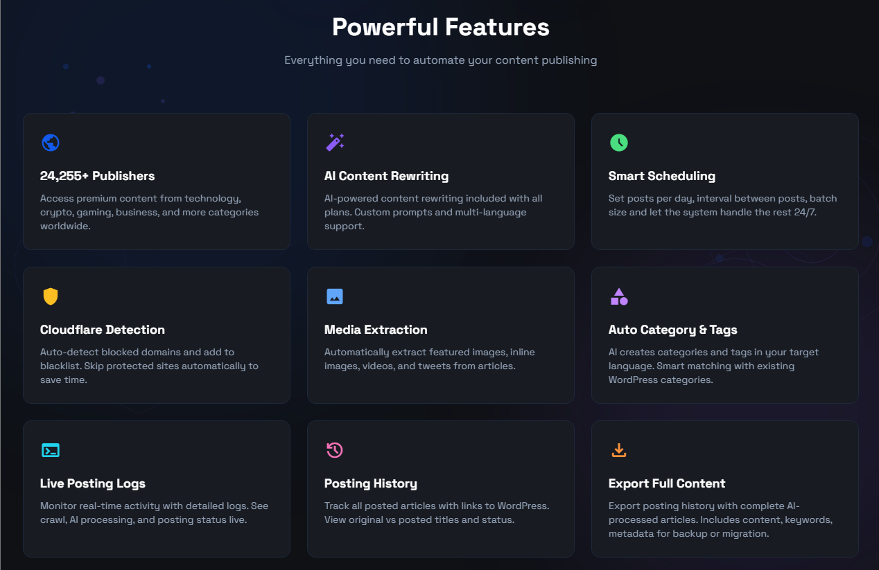 aicontentwriter - Main product screenshot demonstrating key features and user interface