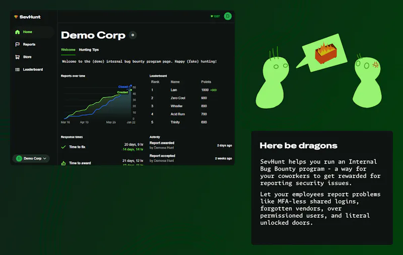 SevHunt screenshot 2