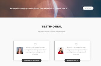 Erose WordPress Theme gallery image