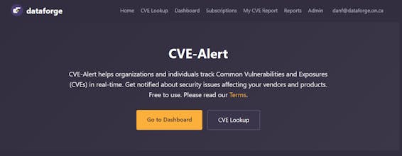 CVE Alert System gallery image
