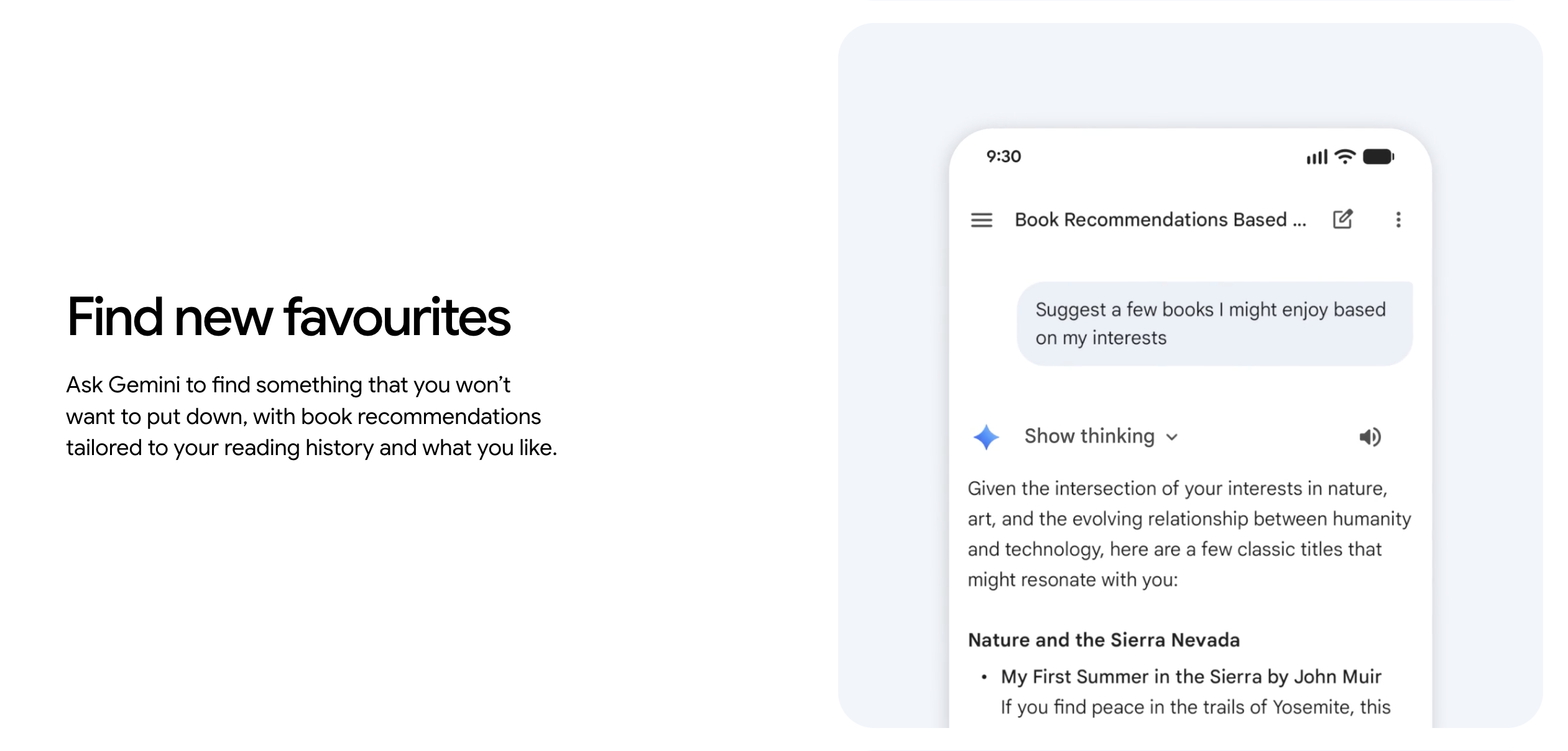 Gemini Personal Intelligence gallery image