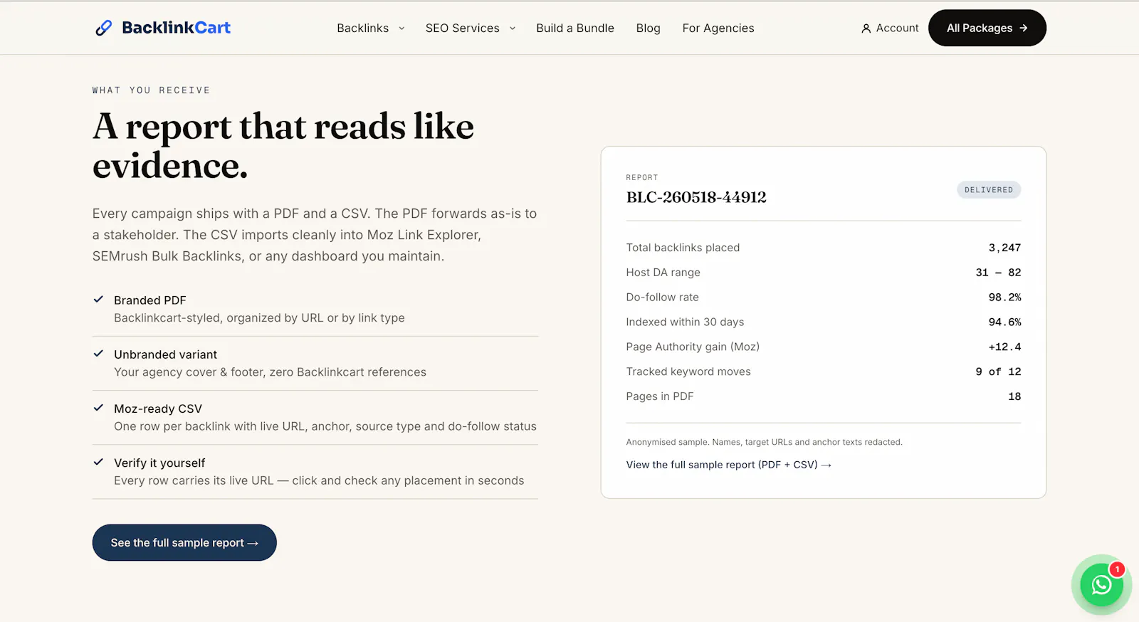 Backlinkcart screenshot 4
