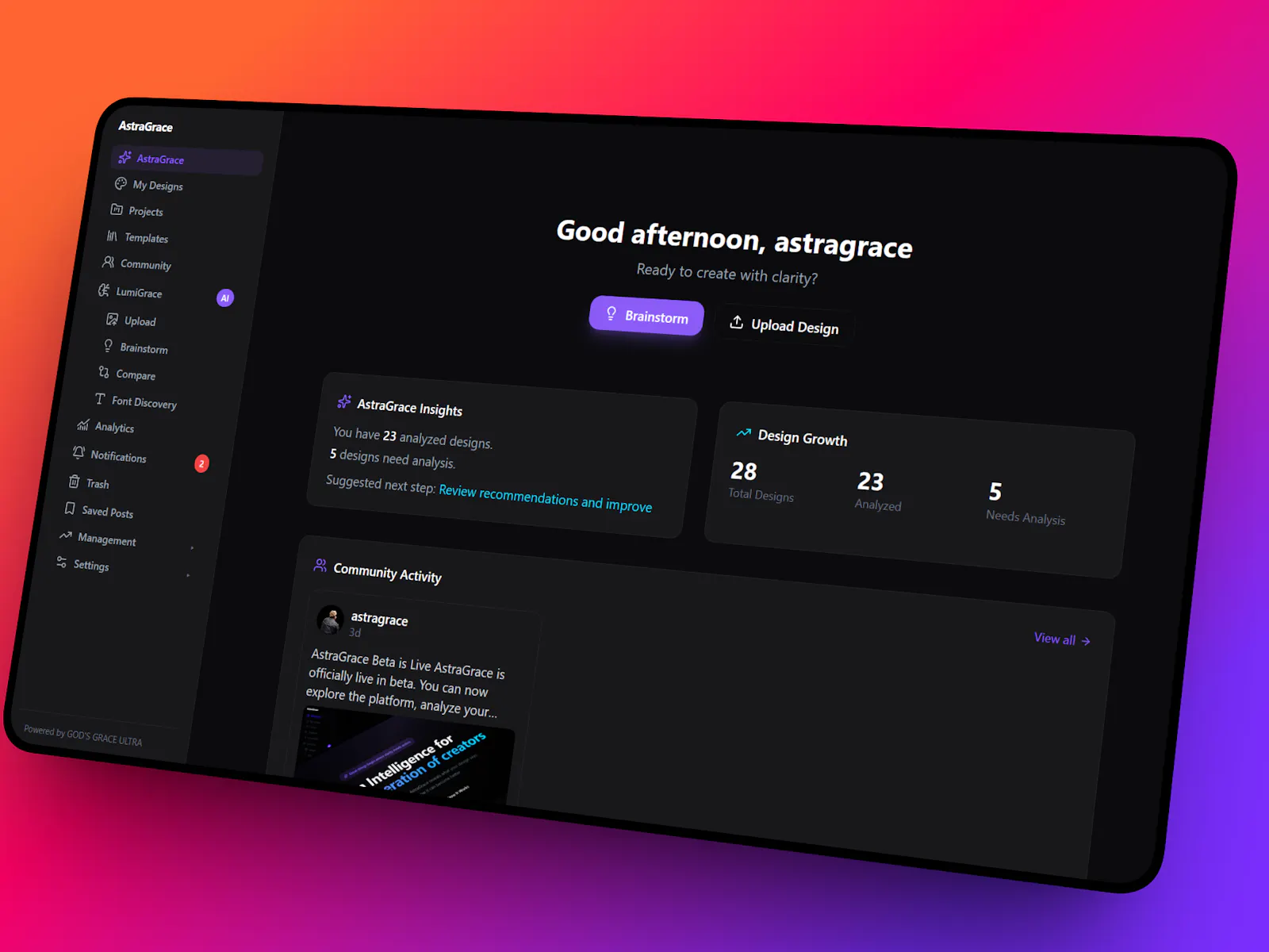AstraGrace screenshot 4