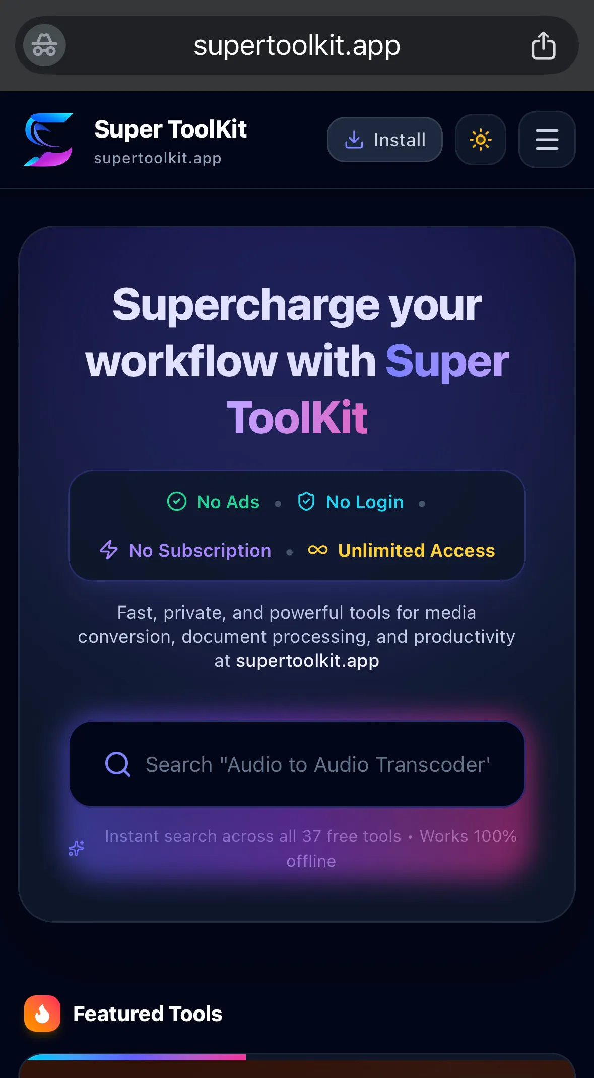 Super ToolKit gallery image