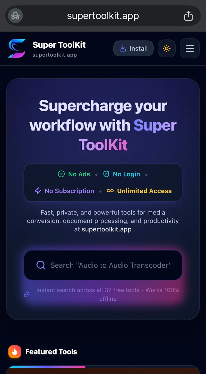 Super ToolKit screenshot 8