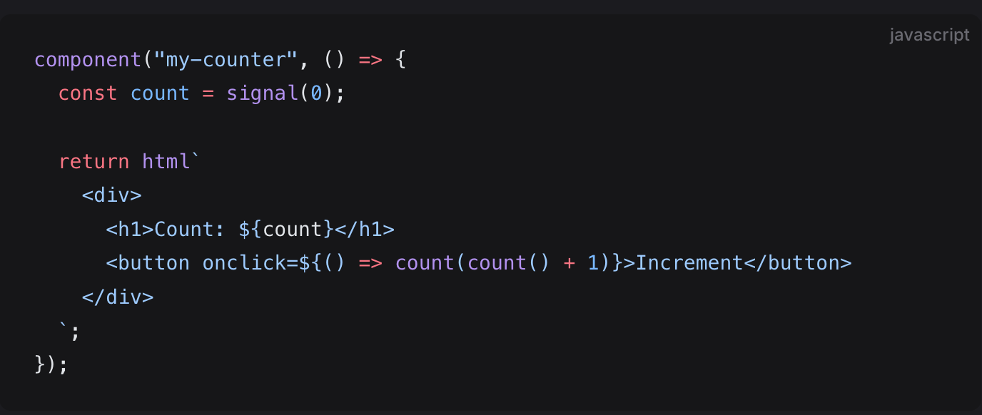 Mídia 1 de Esorjs - Estrutura JS baseada em componentes da Web