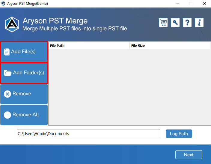 Outlook PST Merger media 1