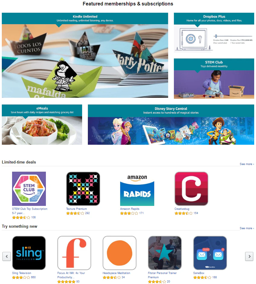 Subscribe with Amazon