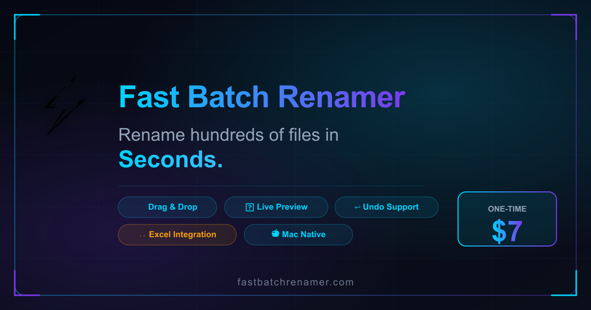 Fast Batch Renamer gallery image