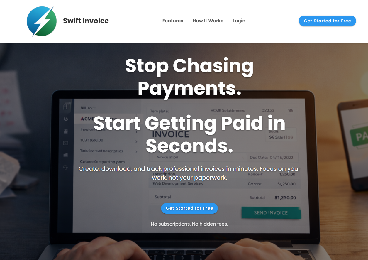Swift Invoice gallery image