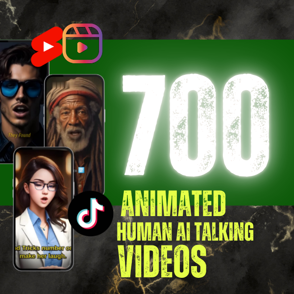 700 Animated Human AI Talking Videos logo