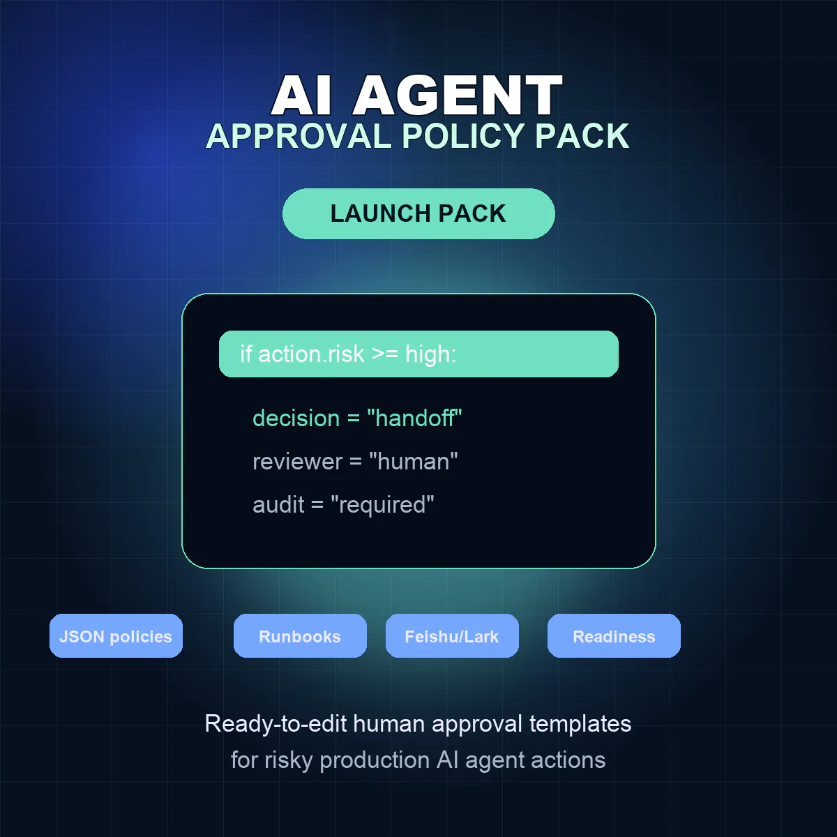 AI Agent Approval Policy Generator gallery image