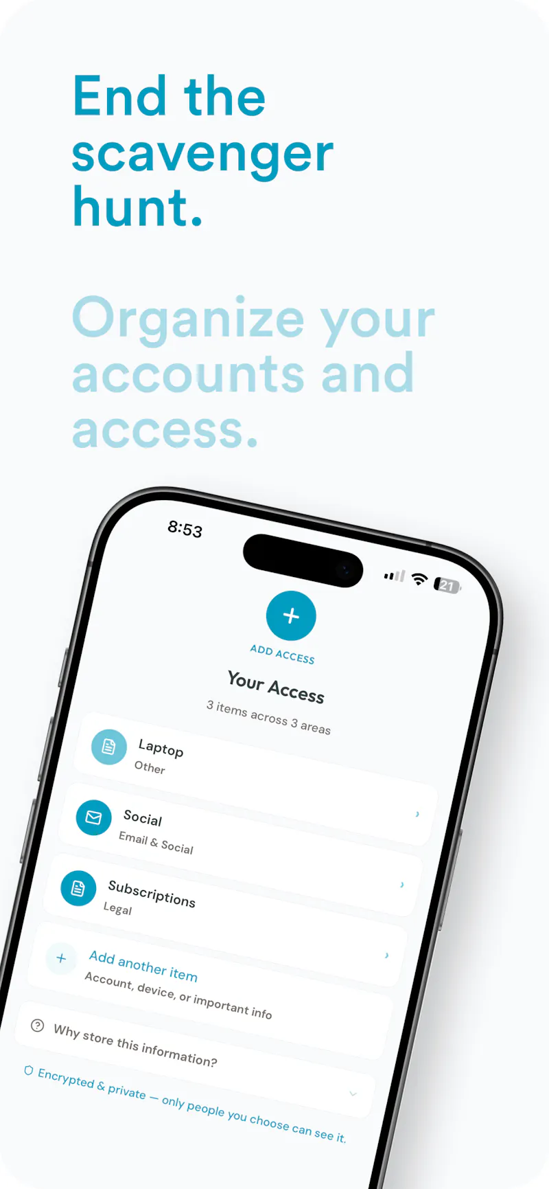 The NextOfKin App screenshot 2