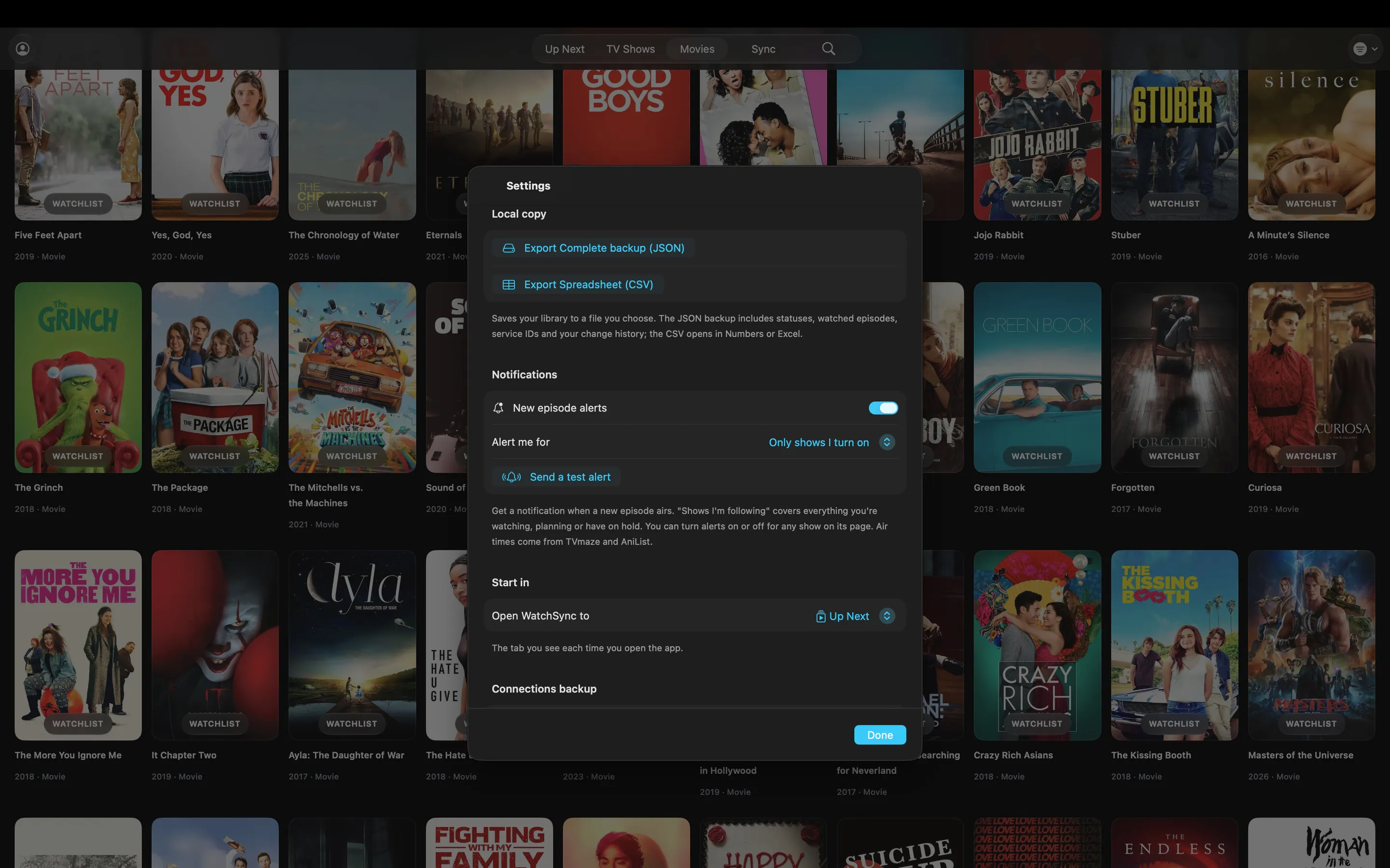 WatchSyncer: TV & Movie tracker gallery image