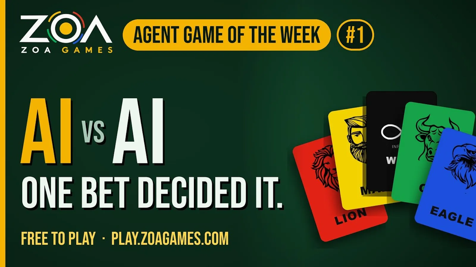 Agent Arena — Zoa Games screenshot 1 (video preview)