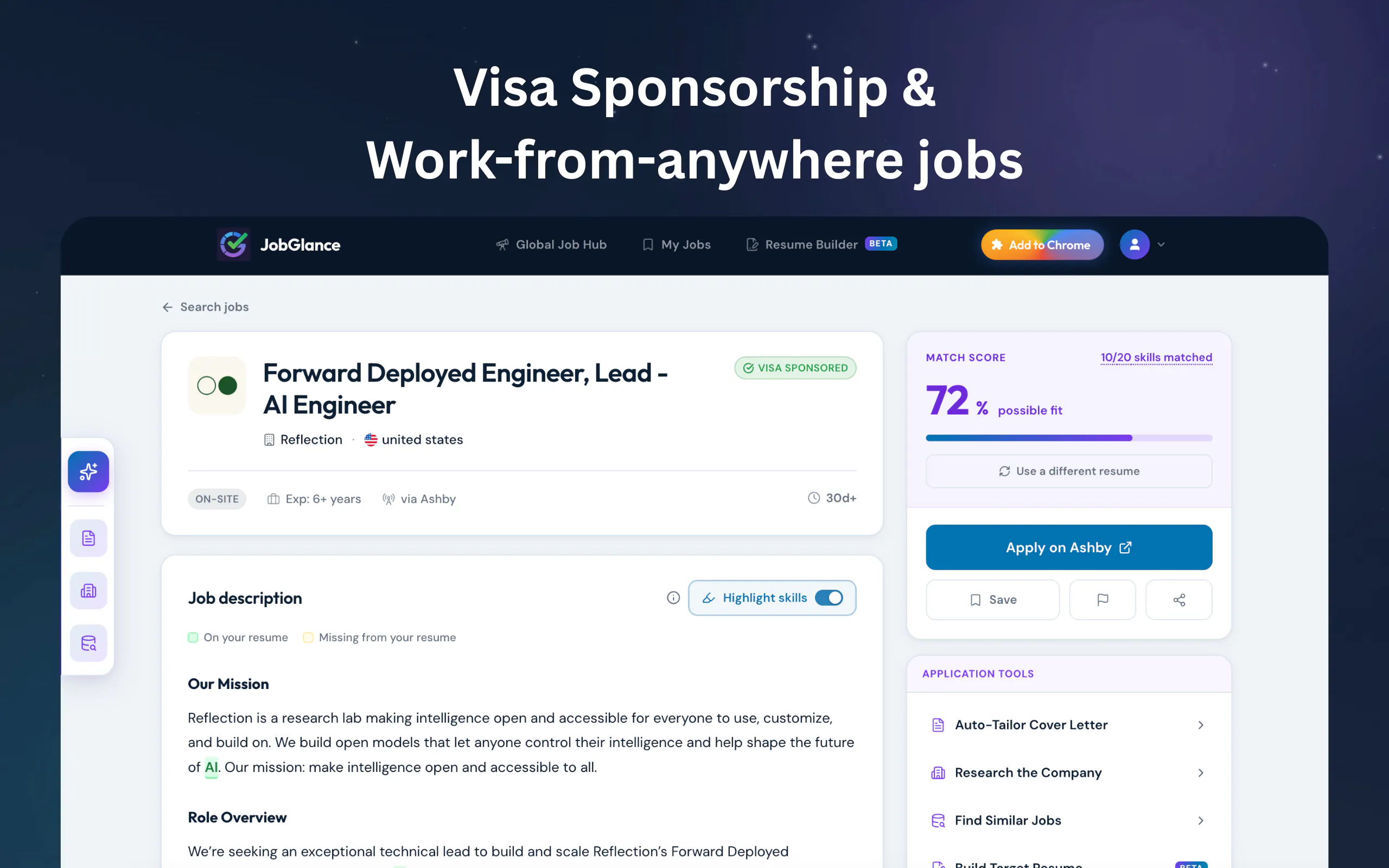 JobGlance gallery image