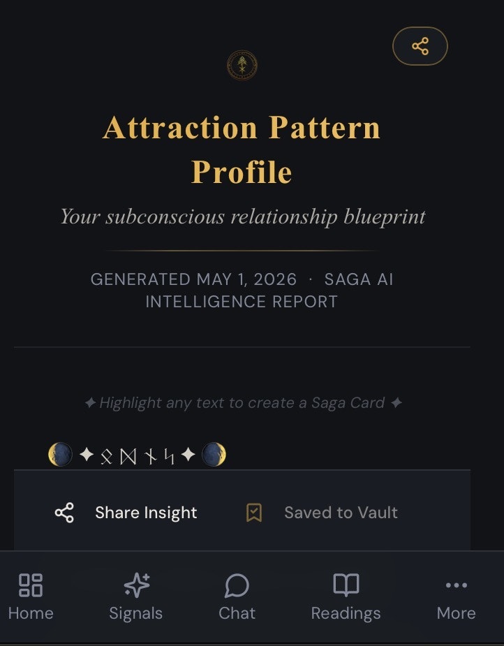 Saga AI – Pattern Intelligence gallery image