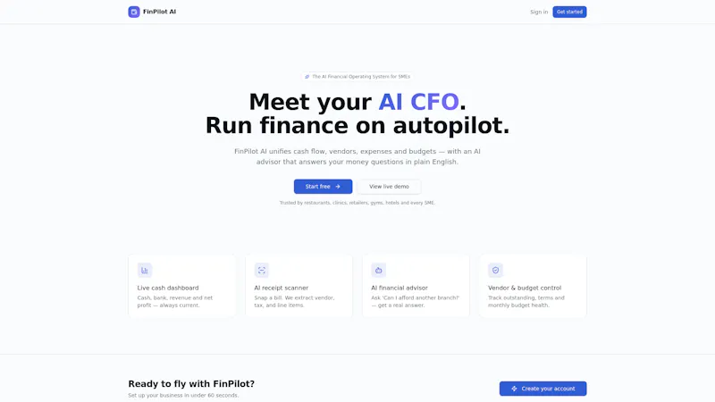 Fin Pilot AI CFO screenshot 1