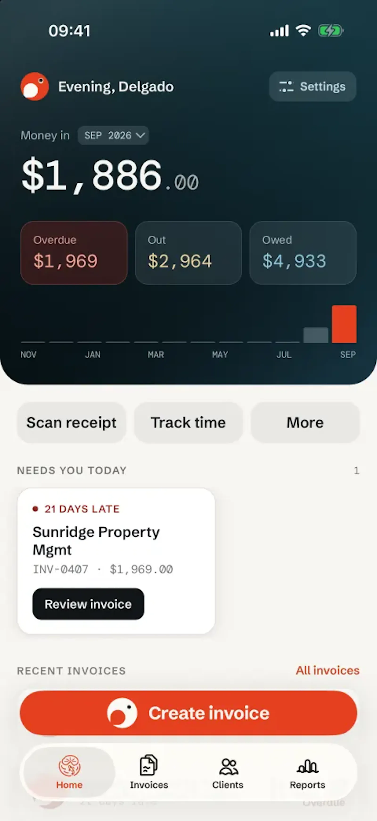InvoiceKoi screenshot 1