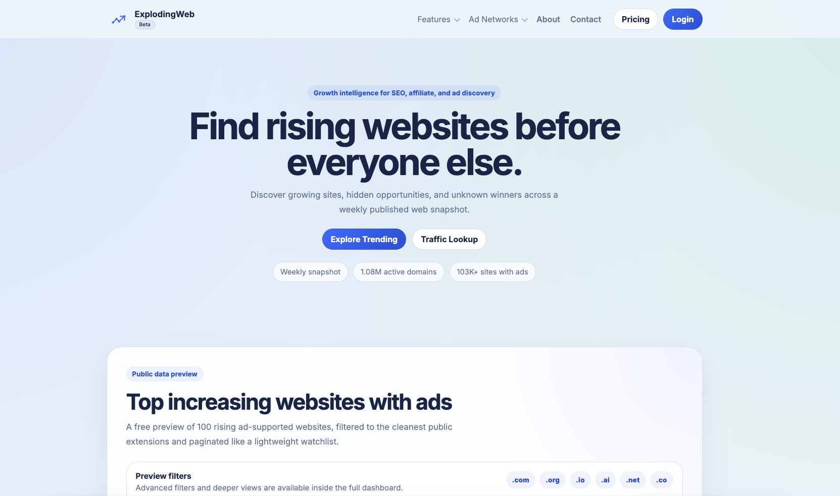 ExplodingWeb gallery image